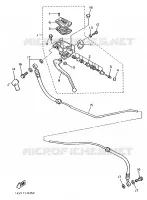 MAITRE CYLINDRE AVANT 2 pour Yamaha FZ 1989