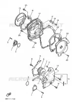 CARTER   MOTEUR 1 pour Yamaha FZ 1989