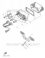 FEU ARRIERE pour Yamaha FZ 1989