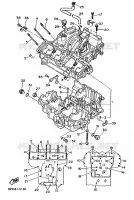 CARTER MOTEUR pour Yamaha FZ 1989