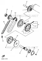 EMBRAYAGE DE DEMARREUR pour Yamaha FZ 1989