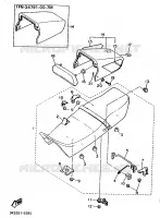 SELLE pour Yamaha FZ 1989