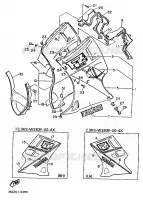 CARENAGES 2 pour Yamaha FZ 1989
