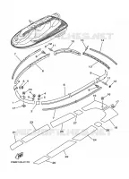 GUNWALE & MAT pour Yamaha JET 2005