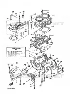 CYLINDRE / CARTER MOTEUR pour Yamaha JET 1994