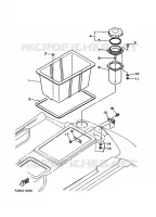 HULL & DECK 1 pour Yamaha JET 1994