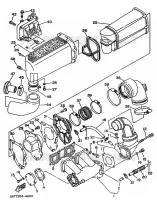 ECHAPPEMENT 1 pour Yamaha JET 1994