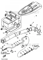 ECHAPPEMENT 2 pour Yamaha JET 1990