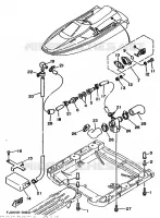 HULL & DECK 3 pour Yamaha JET 1990