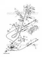 CABLE DE COMMANDE pour Yamaha JET 2005