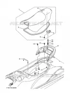 SELLE / SERRURE pour Yamaha JET 2005