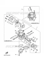 CARBURATEUR pour Yamaha JET 2000