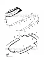 GUNWALE & MAT pour Yamaha JET 2000