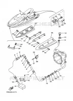 HULL & DECK pour Yamaha JET 1999