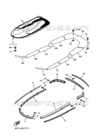 GUNWALE & MAT pour Yamaha JET 1999