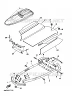 GUNWALE & MAT pour Yamaha JET 2009