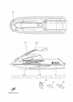 EMBLEME pour Yamaha JET 2013