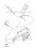 CABLE DE COMMANDE pour Yamaha JET 2009