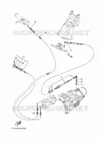 CABLE DE COMMANDE pour Yamaha JET 2010