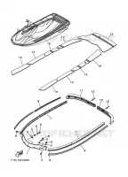 GUNWALE & MAT pour Yamaha JET 2010