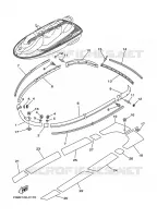GUNWALE & MAT pour Yamaha JET 2004