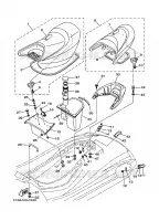 SELLE / SERRURE pour Yamaha JET 2004