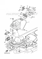 ENGINE HATCH 1 pour Yamaha JET 1998
