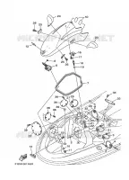 ENGINE HATCH 2 pour Yamaha JET 2001