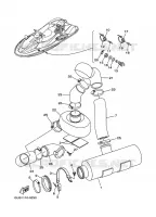ECHAPPEMENT 2 pour Yamaha JET 2000