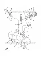 RESERVOIR D'HUILE pour Yamaha JET 2000