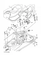 SELLE / SERRURE pour Yamaha JET 2000
