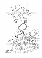 ENGINE HATCH 2 pour Yamaha JET 2003