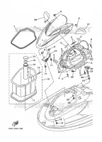 ENGINE HATCH 2 pour Yamaha JET 2001