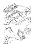 HULL & DECK pour Yamaha JET 2001