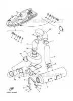 ECHAPPEMENT 3 pour Yamaha JET 2000
