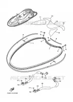 GUNWALE & MAT pour Yamaha JET 2003