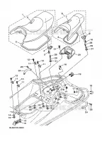 SELLE / SERRURE pour Yamaha JET 2003