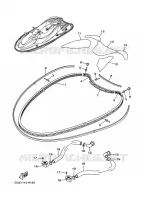 GUNWALE & MAT pour Yamaha JET 2000