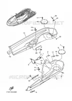 STERN LOCKER pour Yamaha JET 2000