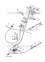 CABLE DE COMMANDE pour Yamaha JET 2007
