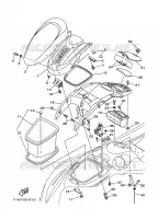 ENGINE HATCH 2 pour Yamaha JET 2008