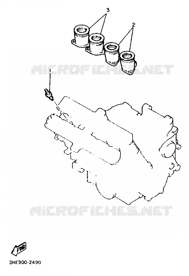 PIÈCES OPTIONNELLES - MOTEUR / PARTIE-CYCLE Yamaha MOTO 600 1992 FZR  FZR600