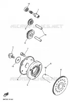 EMBRAYAGE DE DEMARREUR pour Yamaha FZR 1991