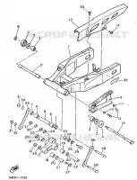BRAS ARRIERE pour Yamaha FZR 1991