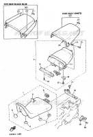 SELLE pour Yamaha FZR 1991