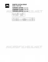 * CATALOG PREFACE * pour Yamaha FZR 1989