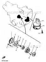 POMPE A HUILE pour Yamaha FZR 1989