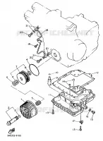 FILTRE A HUILE pour Yamaha FZR 1989