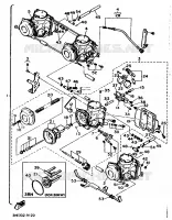 CARBURATEUR pour Yamaha FZR 1989