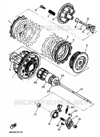 EMBRAYAGE DE DEMARREUR pour Yamaha FZR 1989